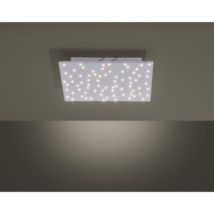 Leuchten Direkt 14670-55 - Himmennettävä LED-kattovalaisin SPARKLE LED/12W/230V + kauko-ohjaus