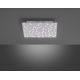 Leuchten Direkt 14670-55 - Himmennettävä LED-kattovalaisin SPARKLE LED/12W/230V + kauko-ohjaus