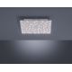 Leuchten Direkt 14670-55 - Himmennettävä LED-kattovalaisin SPARKLE LED/12W/230V + kauko-ohjaus