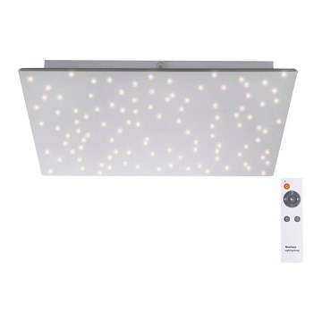 Leuchten Direkt 14671-55 - LED  Himmennettävä kattovalo SPARKLE LED/18W/230V 2700-5000K + kauko-ohjain