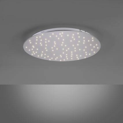 Leuchten Direkt 14673-55 - Himmennettävä LED-kattovalaisin SPARKLE LED/18W/230V + kauko-ohjaus