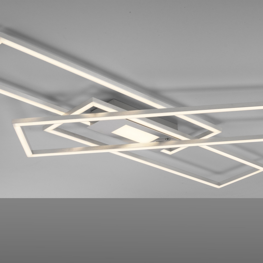 Leuchten Direkt 14693-55 - LED Himmennettävä kattovalo ASMIN LED/48W/230V + kaukosäädin