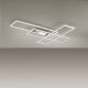 Leuchten Direkt 14693-55 - LED Himmennettävä kattovalo ASMIN LED/48W/230V + kaukosäädin