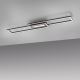 Leuchten Direkt 14696-18 - LED Himmennettävä pinta-asennettava kattokruunu ASMIN LED/45W/230V musta