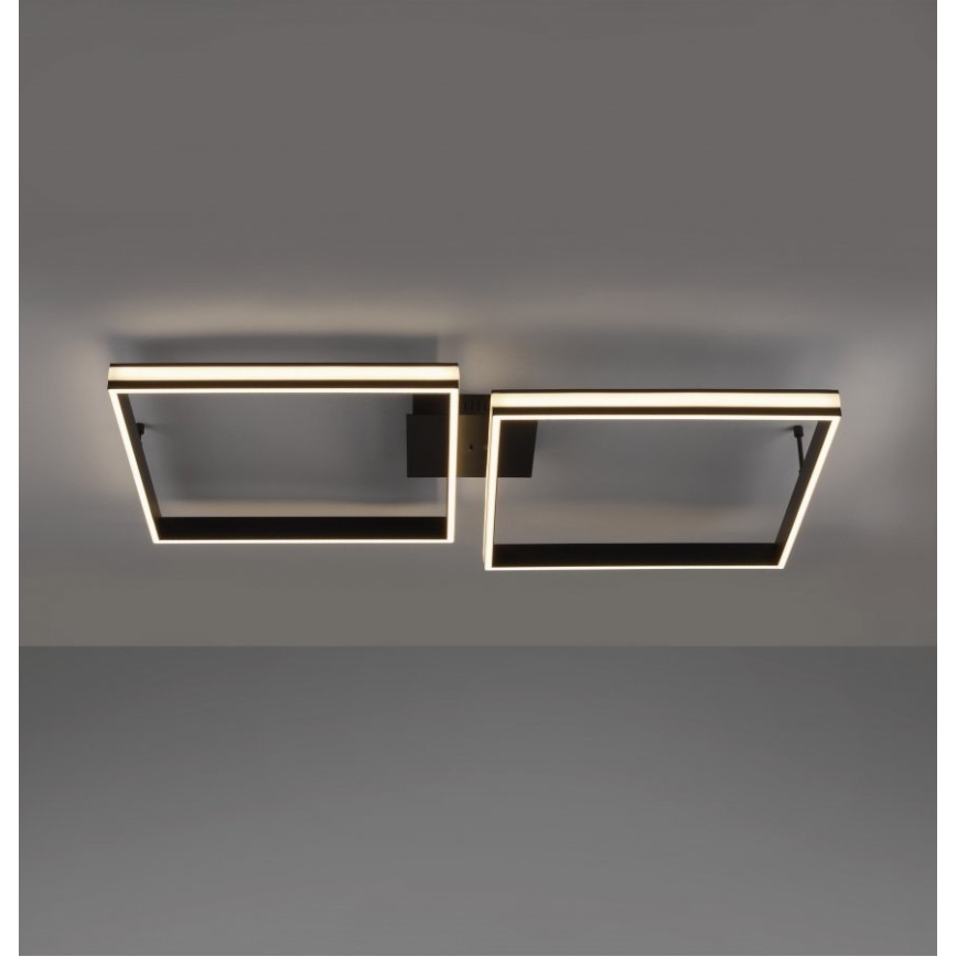 Leuchten Direkt 14700-18 - LED Himmennettävä pinta-asetettava kattokruunu ELIS 2xLED/19W/230V + kauko-ohjain