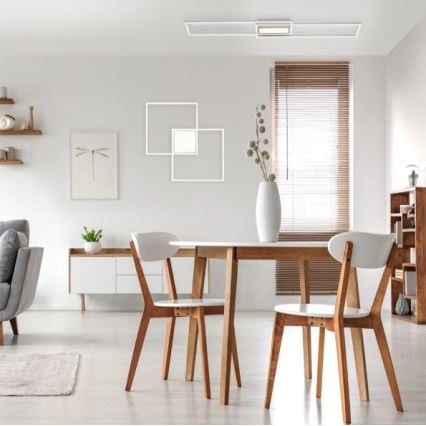 Leuchten Direkt 14711-55 - LED Himmennettävä kattovalo ASMIN LED/42W/230V 3000-5000K + kauko-ohjain