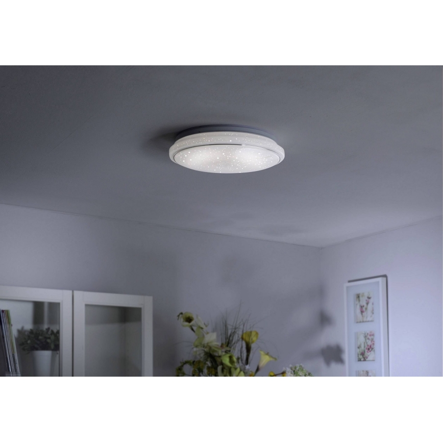 Leuchten Direkt 14744-16 - LED RGB Himmennettävä kattovalo JUPI LOLASMART LED/32W/230V + kauko-ohjain