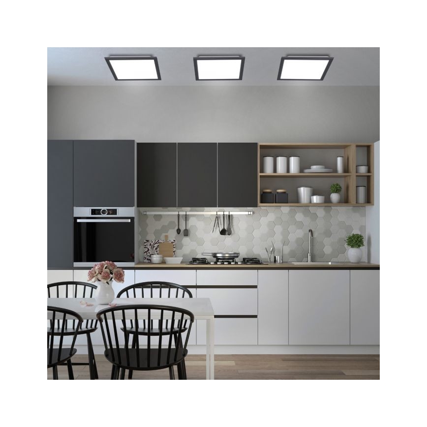 Leuchten Direkt 14754-18- LED Himmenenttävä kattovalo FLAT LED/20W/230V 2700K-5000K + kauko-ohjain