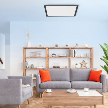 Leuchten Direkt 14755-18 - LED Himmennettävä kattovalo FLAT LED/28W/230V 2700-5000 + kauko-ohjain