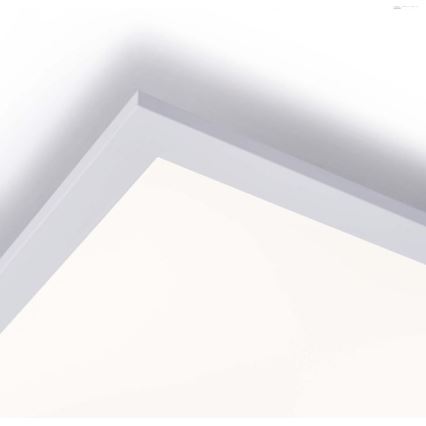 Leuchten Direkt 14757-21- LED Himmennettävä pinta-asetettava paneeli FLAT LED/36W/230V 2700-5000K hopea + kauko-ohjain