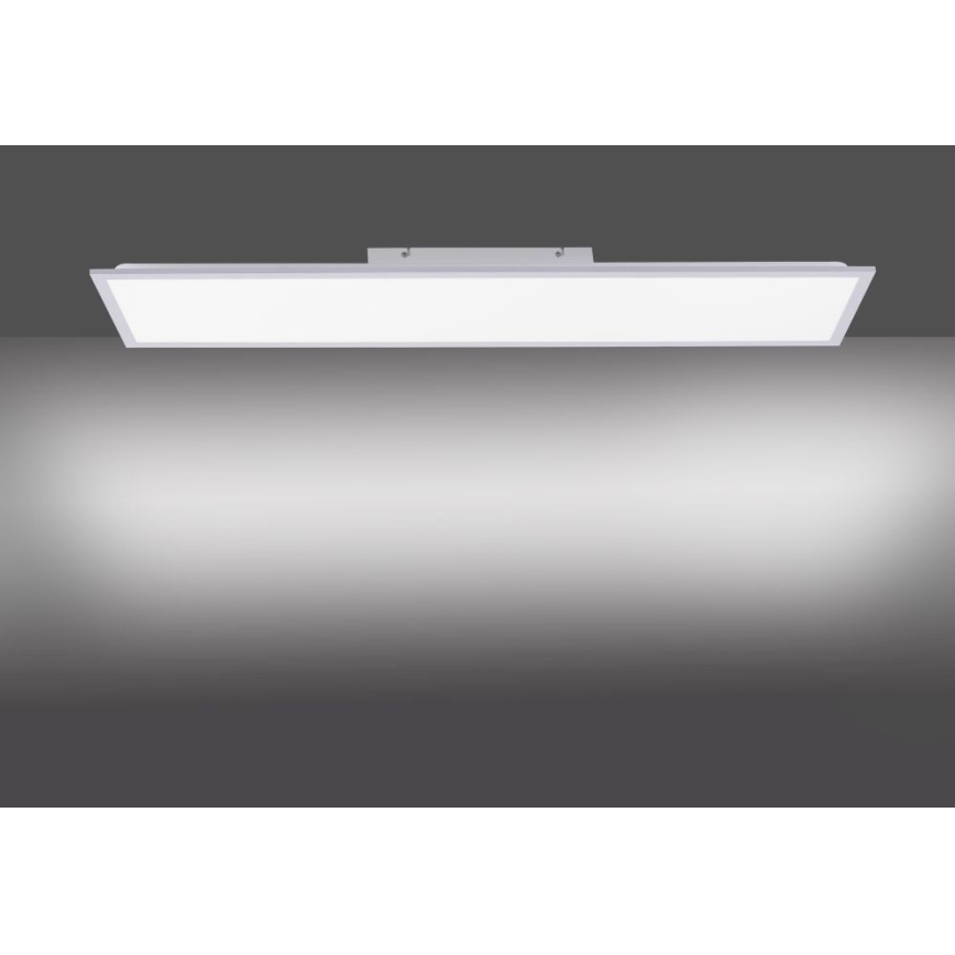 Leuchten Direkt 14757-21- LED Himmennettävä pinta-asetettava paneeli FLAT LED/36W/230V 2700-5000K hopea + kauko-ohjain