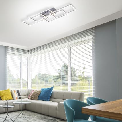 Leuchten Direkt 14791-55 - Himmennettävä LED-kattovalaisin IVEN 4xLED/9W/230V