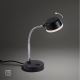 Leuchten Direkt 14825-18 - LED-pöytälamppu ENISA 1xLED/3,5W/230V musta