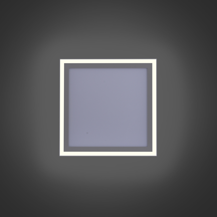 Leuchten Direkt 14850-16 - LED Himmennysvalo LED/17W/230V + LED/13W + kauko-ohjaus