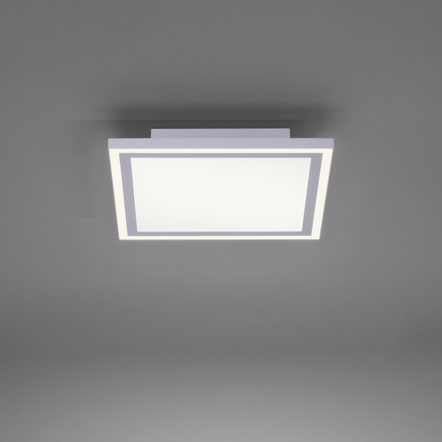 Leuchten Direkt 14850-16 - LED Himmennysvalo LED/17W/230V + LED/13W + kauko-ohjaus