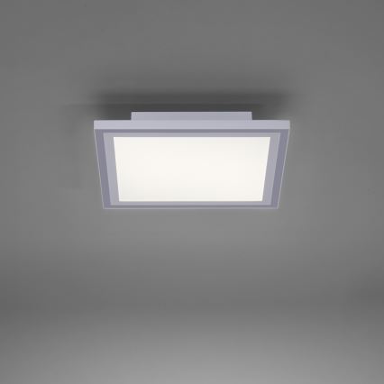 Leuchten Direkt 14850-16 - LED Himmennysvalo LED/17W/230V + LED/13W + kauko-ohjaus