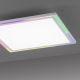 Leuchten Direkt 14900-16 - Himmennettävä LED-RGB-kattovalaisin EDGING LED/24W/230V + kauko-ohjaus