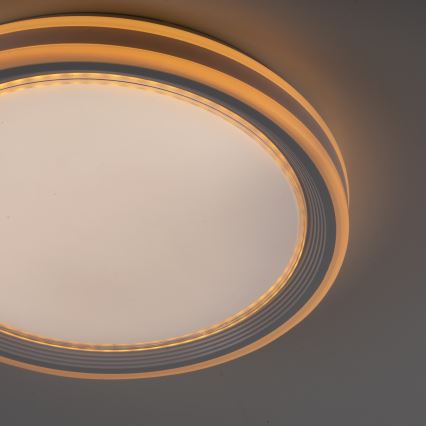 Leuchten Direkt 15154-16-LED RGB Himmennettävä kattovalo EDGING 39W/230V + kaukosäädin