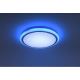 Leuchten Direkt 15220-16 - LED RGB Himmennettävä kattovalo LUISA LED/28W/230V + kauko-ohjain
