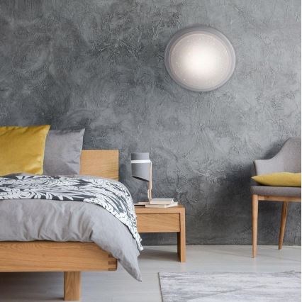 Leuchten Direkt 15220-16 - LED RGB Himmennettävä kattovalo LUISA LED/28W/230V + kauko-ohjain