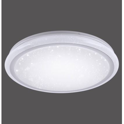 Leuchten Direkt 15220-16 - LED RGB Himmennettävä kattovalo LUISA LED/28W/230V + kauko-ohjain