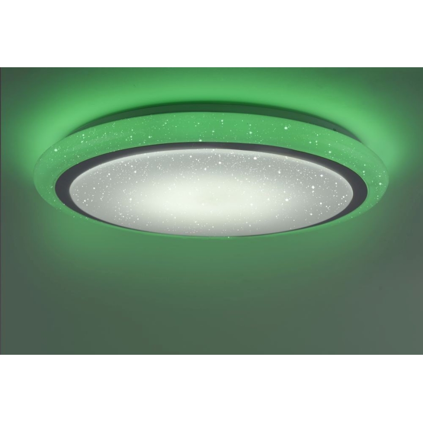 Leuchten Direkt 15230-16 - LED RGB Himmennettävä kattovalo  LUISA LED/42W/230V 3000-6400K + kauko-ohjain