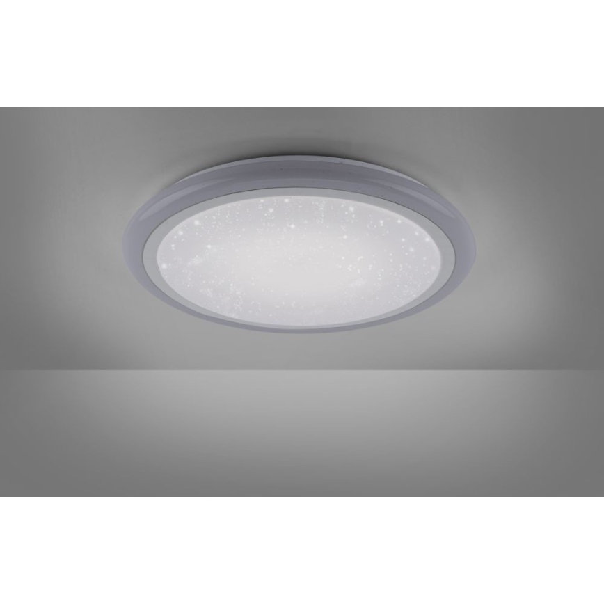 Leuchten Direkt 15230-16 - LED RGB Himmennettävä kattovalo  LUISA LED/42W/230V 3000-6400K + kauko-ohjain