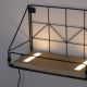 Leuchten Direkt 15276-18 - Shelf LED-valolla BOARD 2xLED/1,75W/230V 30 cm eukalyptus