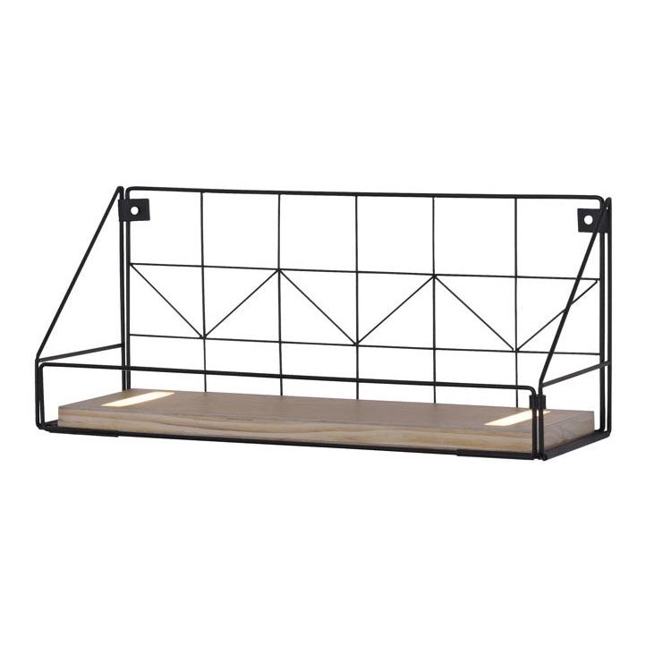 Leuchten Direkt 15277-18 - Shelf LED-valolla BOARD 2xLED/1,75W/230V 45 cm eukalyptus