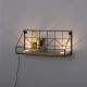 Leuchten Direkt 15277-18 - Shelf LED-valolla BOARD 2xLED/1,75W/230V 45 cm eukalyptus