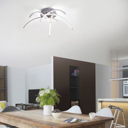 Leuchten Direkt 15340-55 - Kiinteä LED-kattokruunu VALERIE 5xLED/3,7W/230V