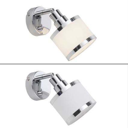 Leuchten Direkt 15371-17 - Seinäkohdevalo ACCOR 1xE14/25W/230V