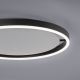 Leuchten Direkt 15391-13 - LED Himmennettävä kattovalo RITUS LED/20W/230V musta