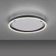 Leuchten Direkt 15391-13 - LED Himmennettävä kattovalo RITUS LED/20W/230V musta