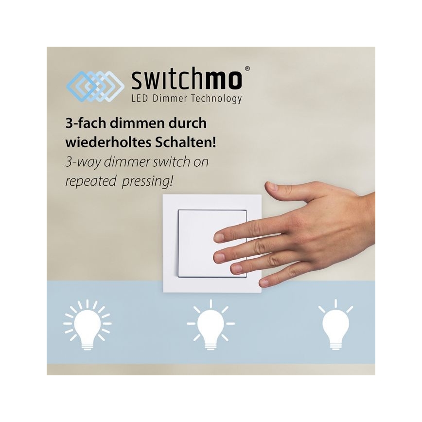 Leuchten Direkt 15391-60 - Himmennettävä LED-kattovalo RITUS LED/20W/230V