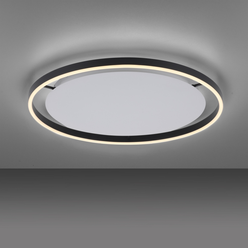 Leuchten Direkt 15392-13 - Himmennettävä LED-kattovalo RITUS LED/30W/230V musta