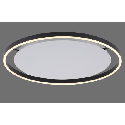 Leuchten Direkt 15392-13 - Himmennettävä LED-kattovalo RITUS LED/30W/230V musta