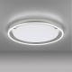 Leuchten Direkt 15392-95 - LED Himmennettävä kattovalo RITUS LED/30W/230V kromi
