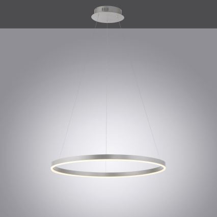 Leuchten Direkt 15394-95 - Himmennettävä LED-kattokruunu johdossa RITUS LED/30W/230V mattakromi