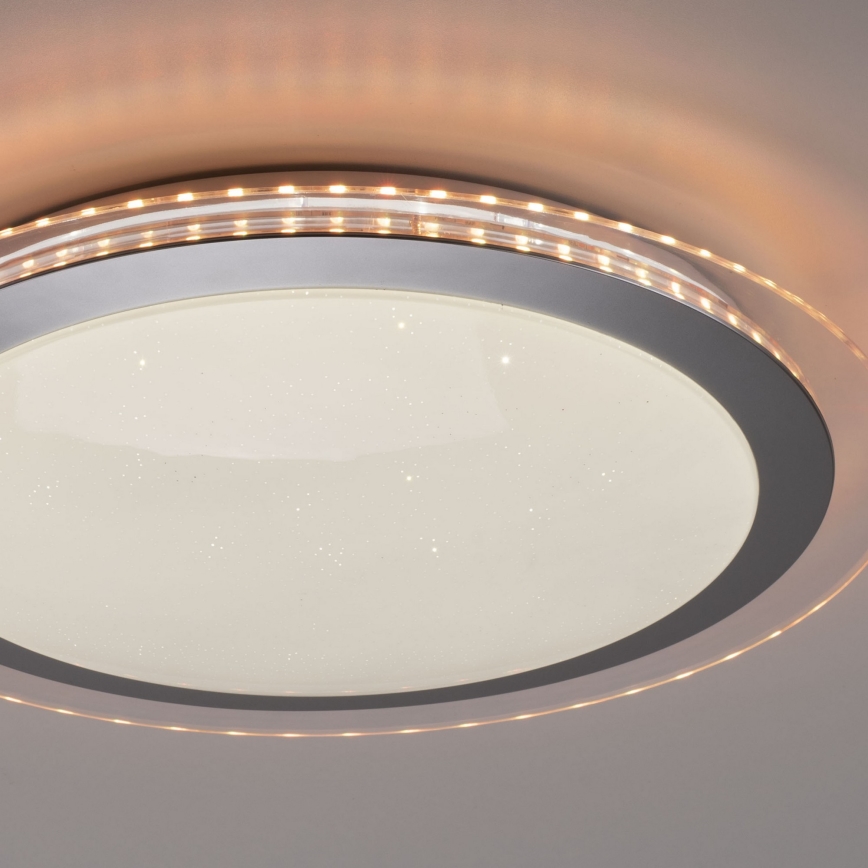 Leuchten Direkt 15411-2 - LED RGB Himmennettävä kattovalo CYBA 26W/230V + kaukosäädin
