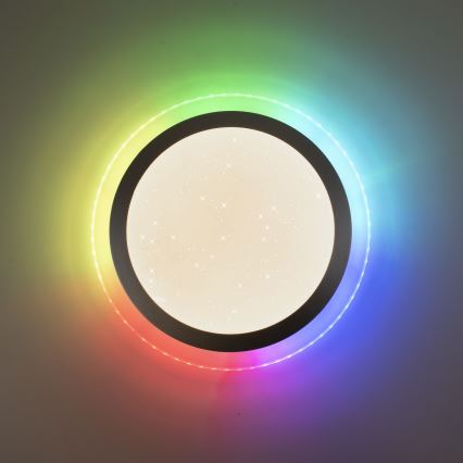 Leuchten Direkt 15411-2 - LED RGB Himmennettävä kattovalo CYBA 26W/230V + kaukosäädin