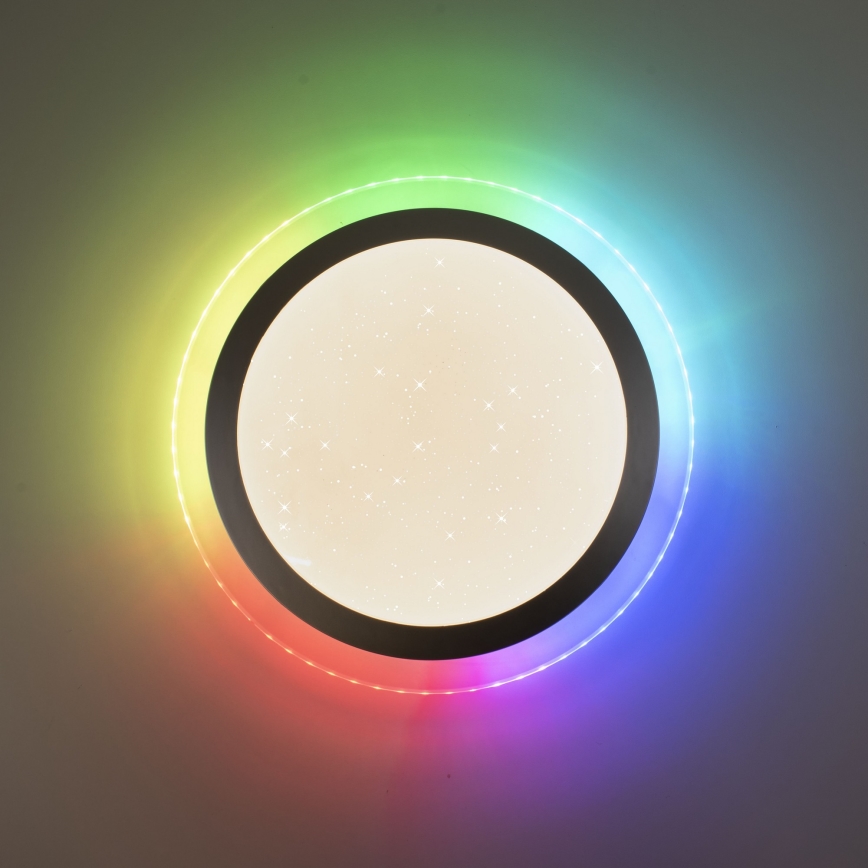 Leuchten Direkt 15411-2 - LED RGB Himmennettävä kattovalo CYBA 26W/230V + kaukosäädin