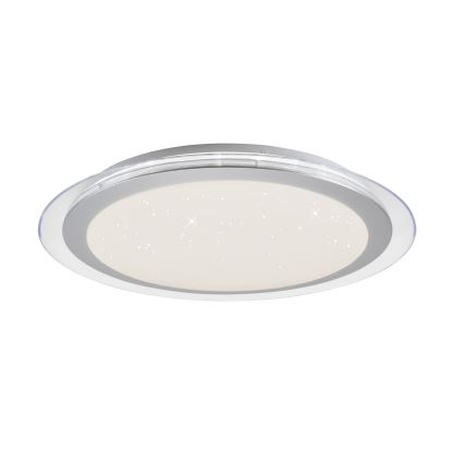 Leuchten Direkt 15411-2 - LED RGB Himmennettävä kattovalo CYBA 26W/230V + kaukosäädin
