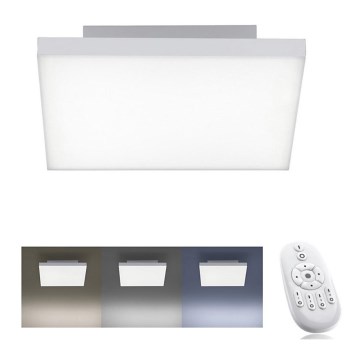 Leuchten Direkt 15550-16 - Himmennettävä LED-kattovalaisin CANVAS LED/17W/230V + kauko-ohjaus