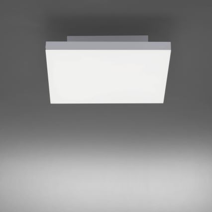 Leuchten Direkt 15550-16 - Himmennettävä LED-kattovalaisin CANVAS LED/17W/230V + kauko-ohjaus