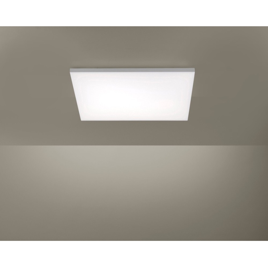 Leuchten Direkt 15552-16-LED Himmennettävä kattovalo CANVAS LED/40W/230V+ kauko-ohjain