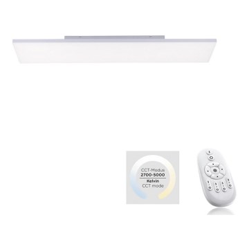 Leuchten Direkt 15553-16 - Himmennettävä LED-kattovalaisin CANVAS LED/20W/230V + kauko-ohjaus