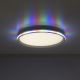 Leuchten Direkt 15555-16 - LED RGBW  Himmennettävä kattovalo GALACTICA LED/28W/230V 2700-5000K + kauko-ohjain