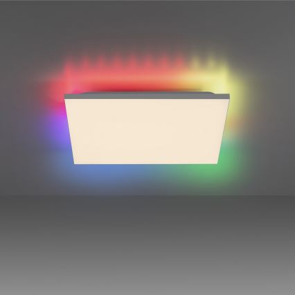 Leuchten Direkt 15561-16 - LED RGB Himmennettävä kattovalo CONRAD LED/27W/230V + kaukosäädin