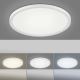 Leuchten Direkt 15571-16 - LED Himmennettävä kattovalo FLAT LED/23,5W/230V 2700-5000K + kauko-ohjain